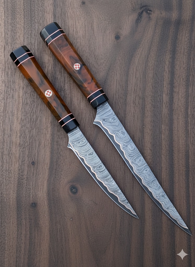 Damascus knife